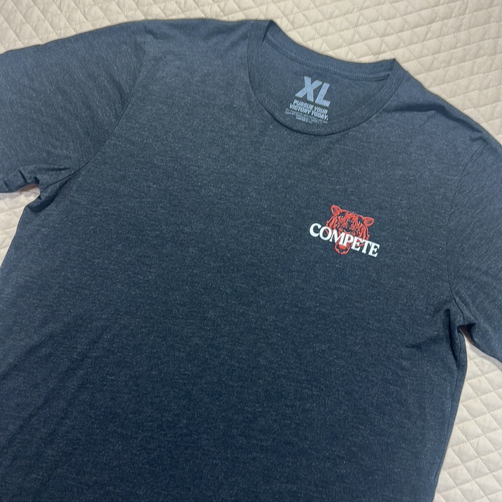Pursue Your Victory Today T Shirt XL. Love The Work Compete.